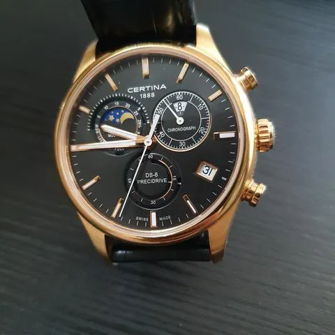 Certina DS-8 C033.450.16.081.00 nullmm Yellow gold and stainless steel Brown 4