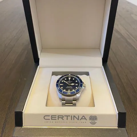 Certina DS Action C032.807.11.041.00 38mm Stainless steel Blue 7