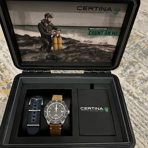 Certina DS C036.407.16.050.00 43mm Stainless steel Black 1