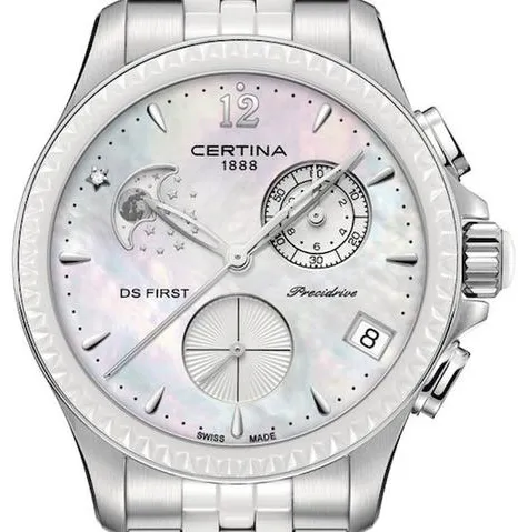 Certina DS First 38mm Stainless steel Mother-of-pearl