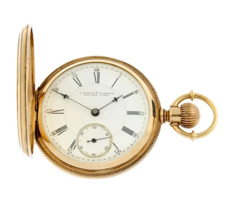 E. Howard Watch Co. 54mm Yellow gold White