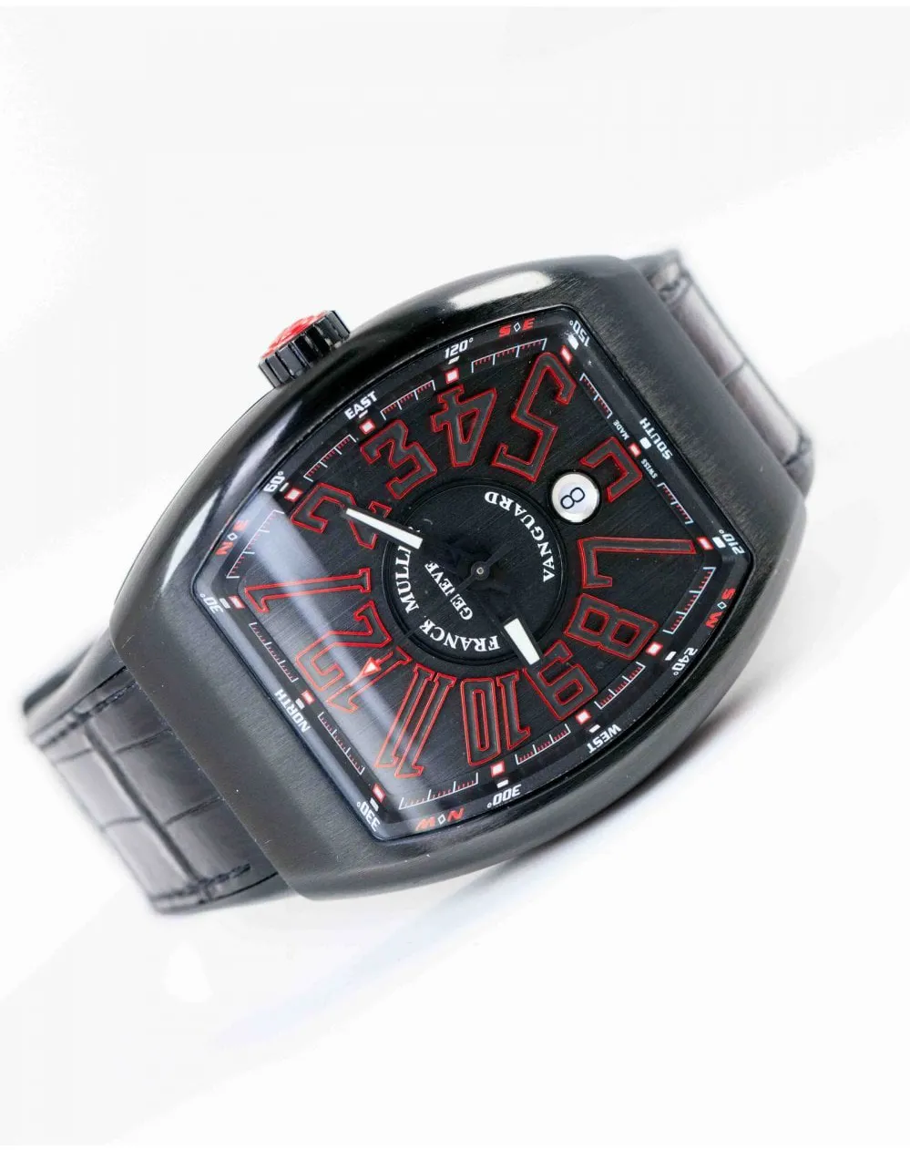 Franck Muller Vanguard V 45 SC DT 44mm Stainless steel Black 10