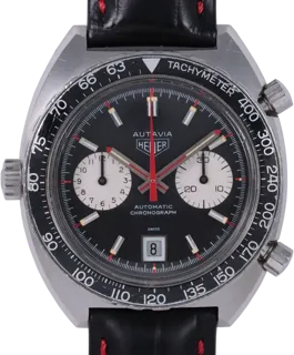 Heuer Autavia Viceroy 1163V Stainless steel Black