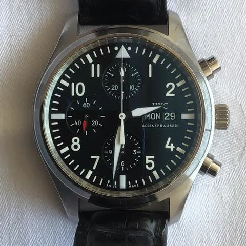 IWC Pilot IW371701 42mm Stainless steel Black