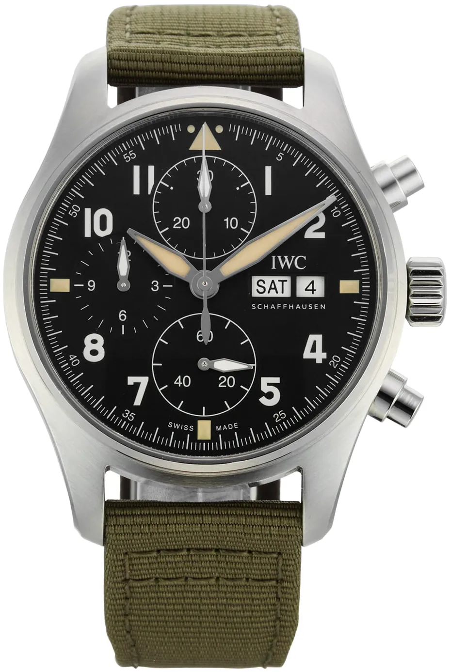 IWC Pilot IW387903 41mm Stainless steel Black