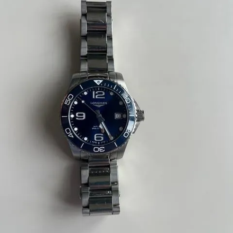 Longines HydroConquest L37804966 39mm Blue 4