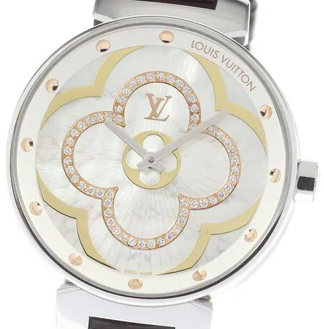 Louis Vuitton QA019 35mm Stainless steel White