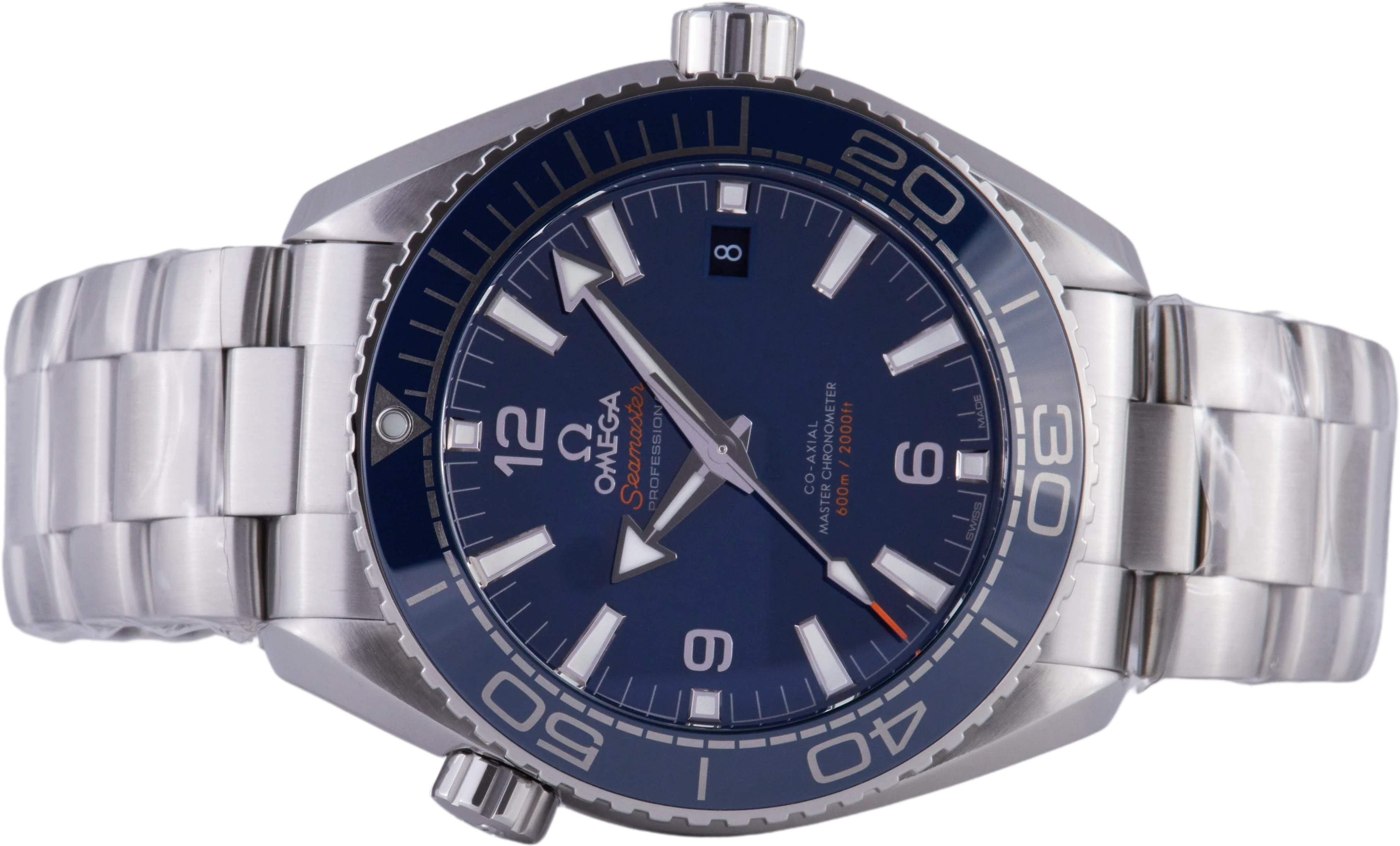 Omega Seamaster Planet Ocean 215.30.44.21.03.001 44mm Stainless steel Blue 7