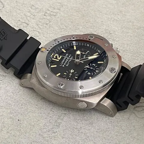 Panerai Luminor Submersible 1950 Chrono Slytech PAM 00202 47mm Titanium Black 4