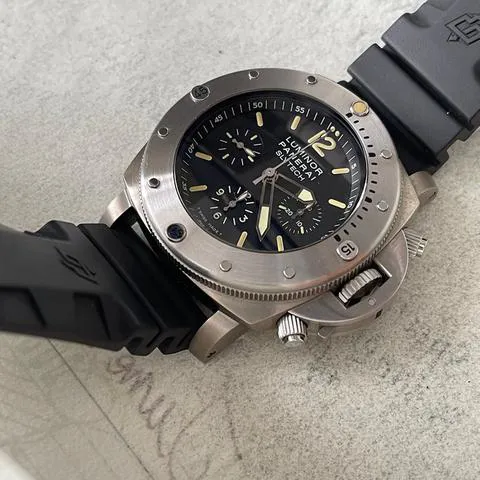 Panerai Luminor Submersible 1950 Chrono Slytech PAM 00202 47mm Titanium Black 6