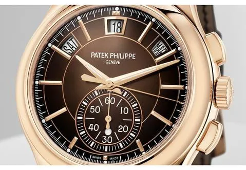 Patek Philippe Annual Calendar Chronograph 5905R-001 42mm Rose gold Brown