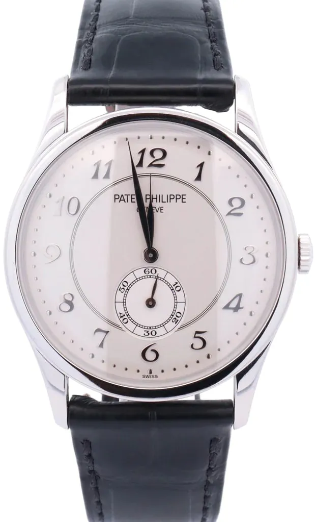 Patek Philippe Calatrava 5196P-001 37mm Platinum Silver