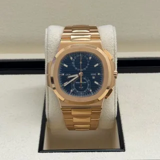 Patek Philippe Nautilus 5990/1R-001 Rose gold Blue