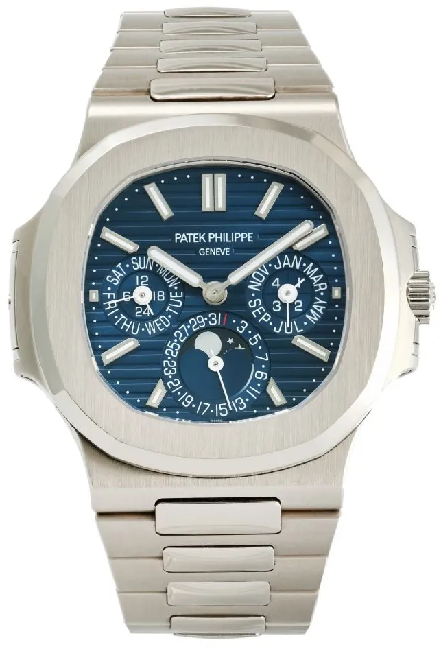 Patek Philippe Nautilus 5740/1G 40.5mm White gold Blue 1