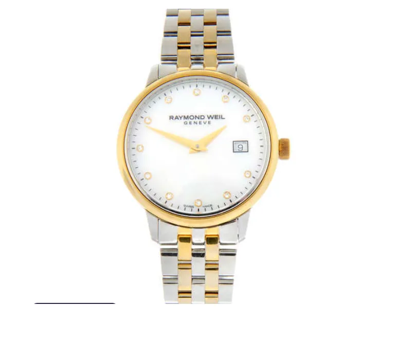 Raymond Weil Toccata 5988 29mm Stainless steel and Gold-plated Mother-of-pearl