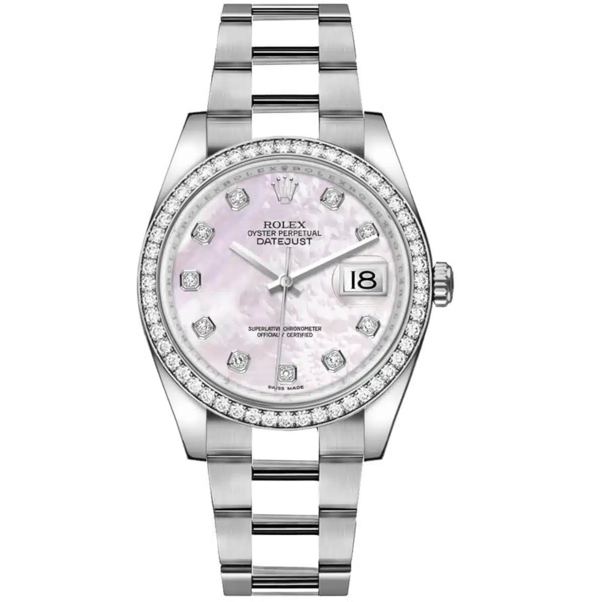 Rolex Datejust 116244-0018 36mm Stainless steel •