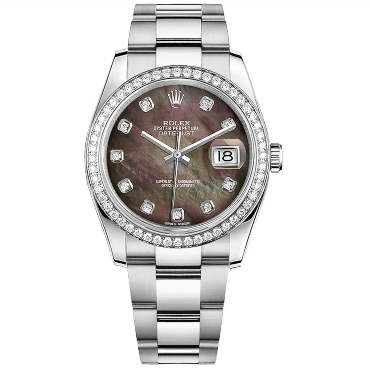 Rolex Datejust 116244-0019 36mm Stainless steel •