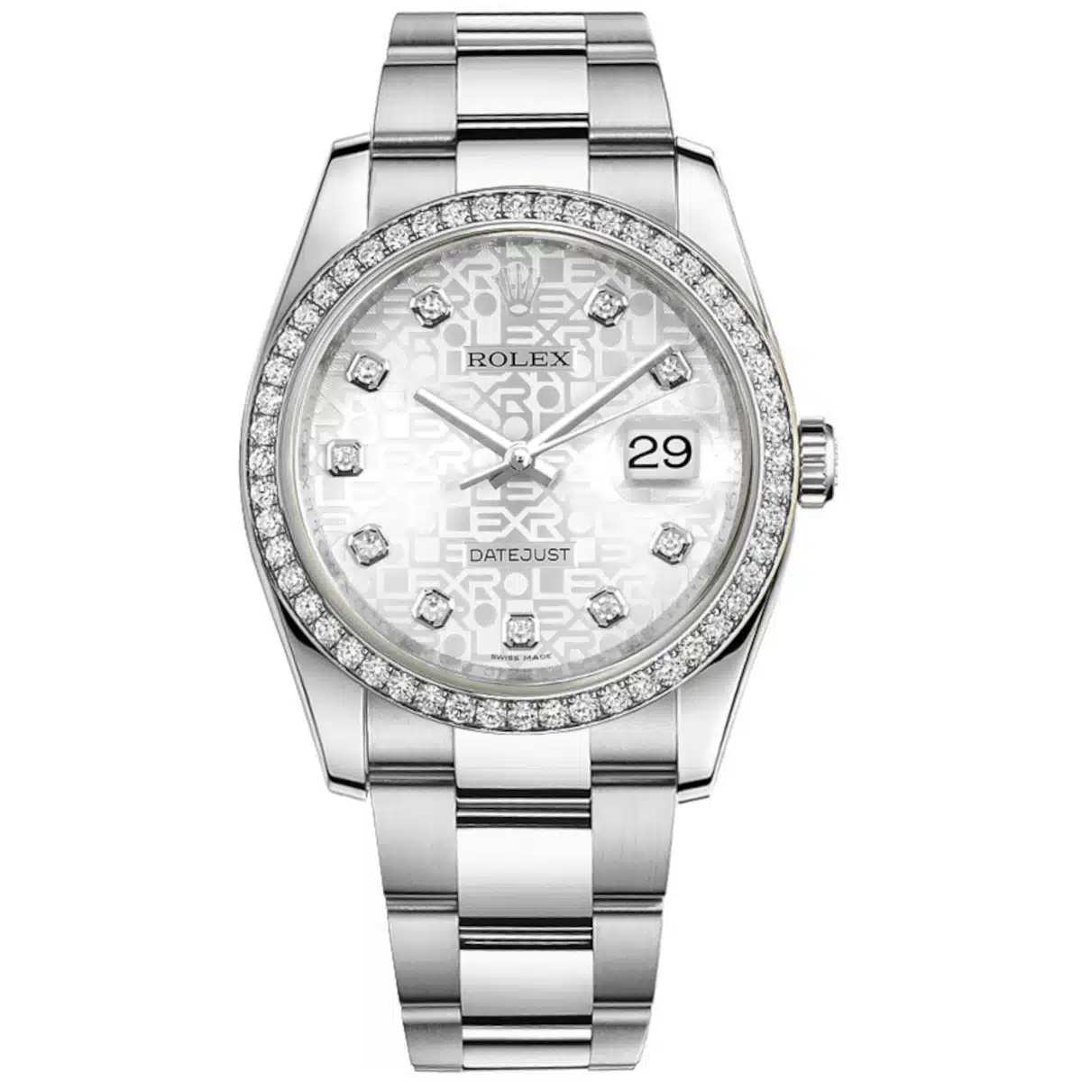 Rolex Datejust 116244-0024 36mm Stainless steel •