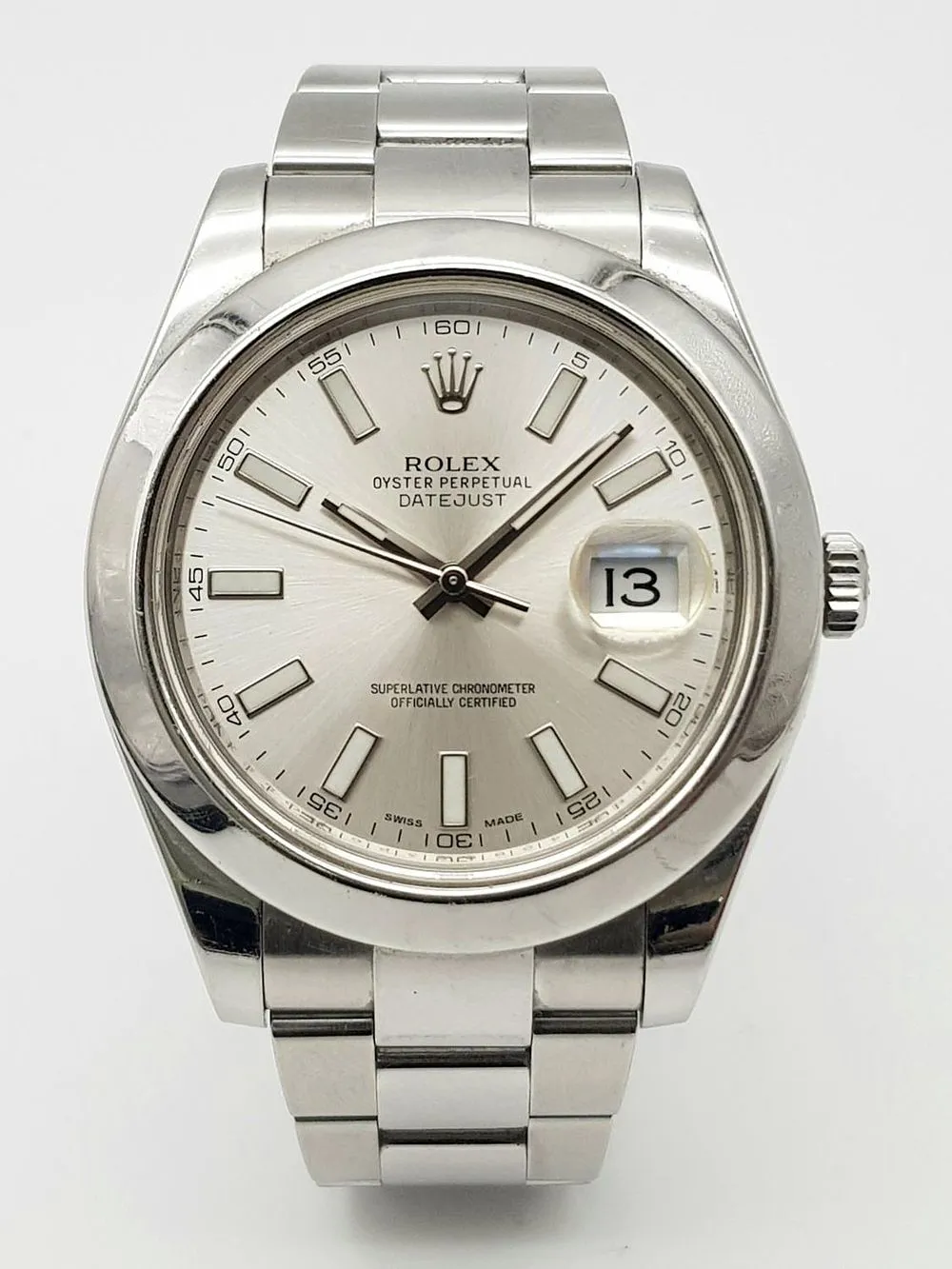 Rolex Datejust II 116300 41mm Stainless steel Silver