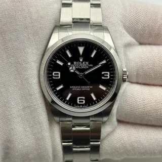 Rolex Explorer 124270 Stainless steel Black