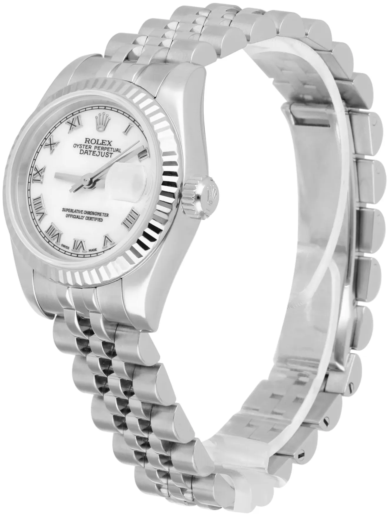 Rolex Lady-Datejust 179174 26mm Stainless steel White 5