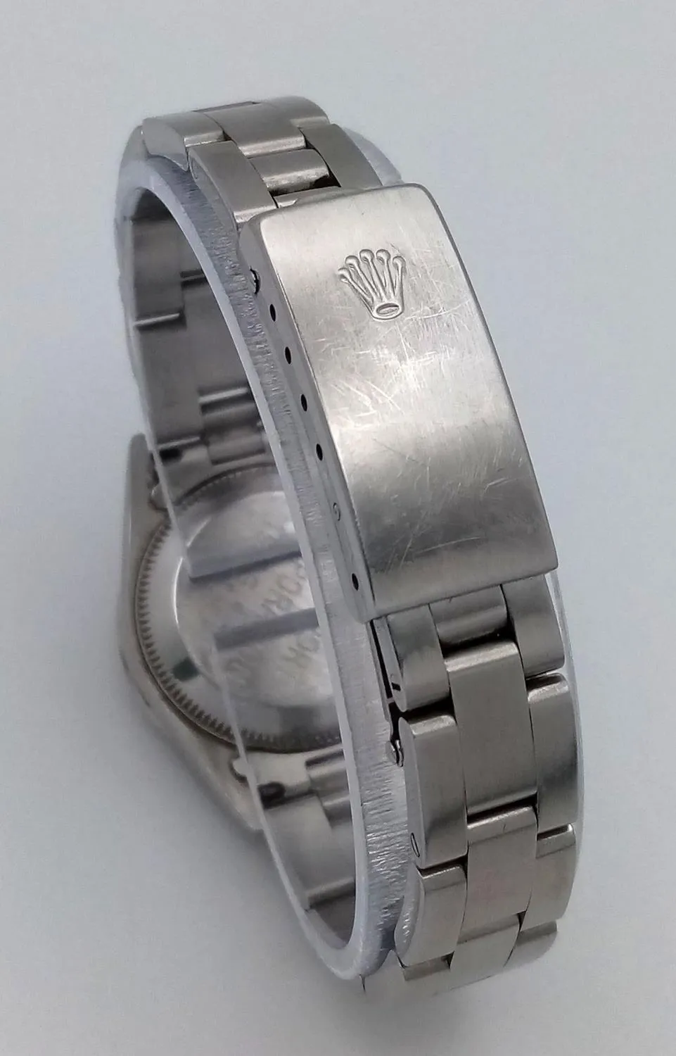 Rolex 24mm Stainless steel and Diamond Salmon 6