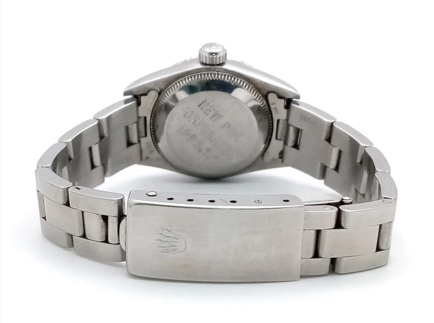 Rolex 24mm Stainless steel and Diamond Salmon 7