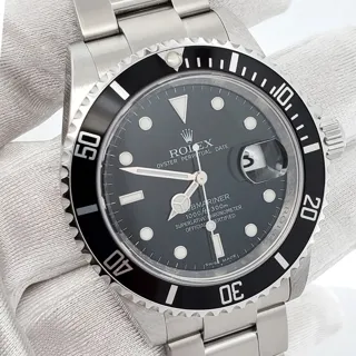 Rolex Submariner 16610 Stainless steel Black