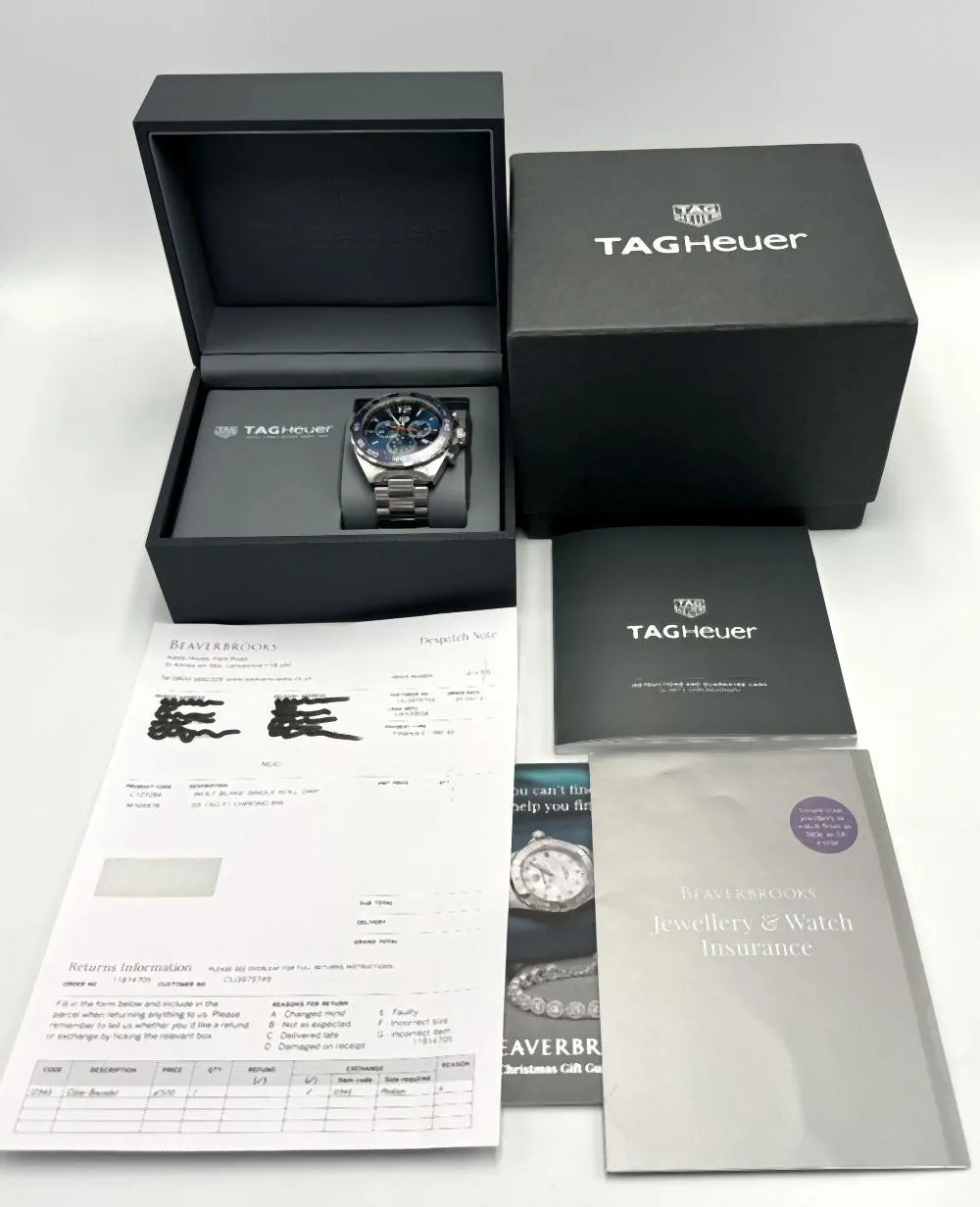 TAG Heuer Formula 1 44mm Stainless steel Blue 8