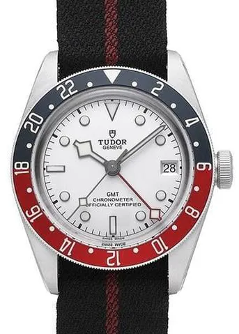 Tudor Black Bay GMT M79830RB-0012 41mm Stainless steel White