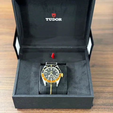 Tudor Black Bay GMT M79833MN-0004 41mm Yellow gold and stainless steel Black