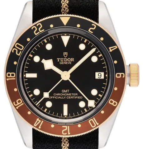 Tudor Black Bay GMT M79833MN-0004 41mm Stainless steel Black