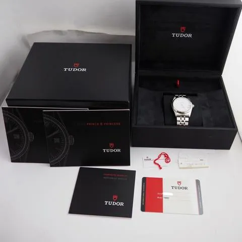 Tudor Prince 74000N 34mm Stainless steel White