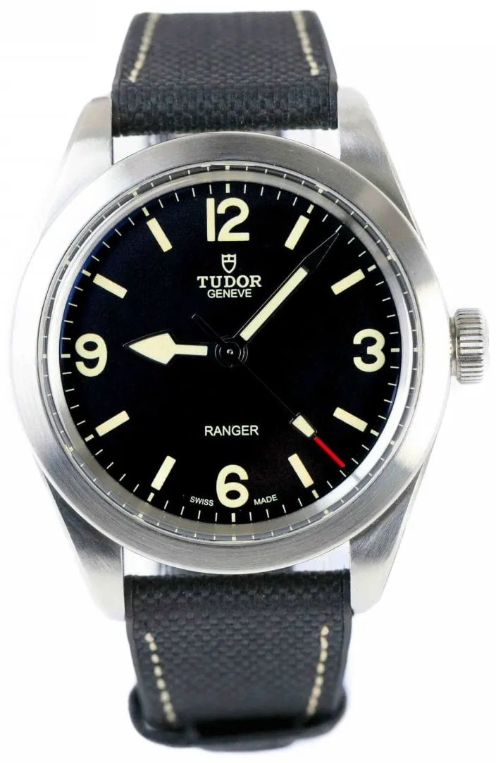 Tudor Ranger 7995/0 39mm Stainless steel Black