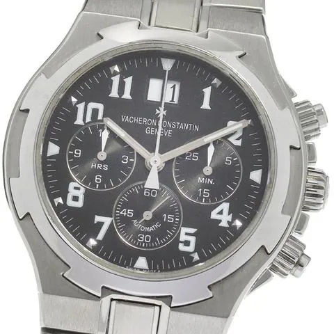 Vacheron Constantin Overseas Chronograph 49140 40mm Stainless steel Black