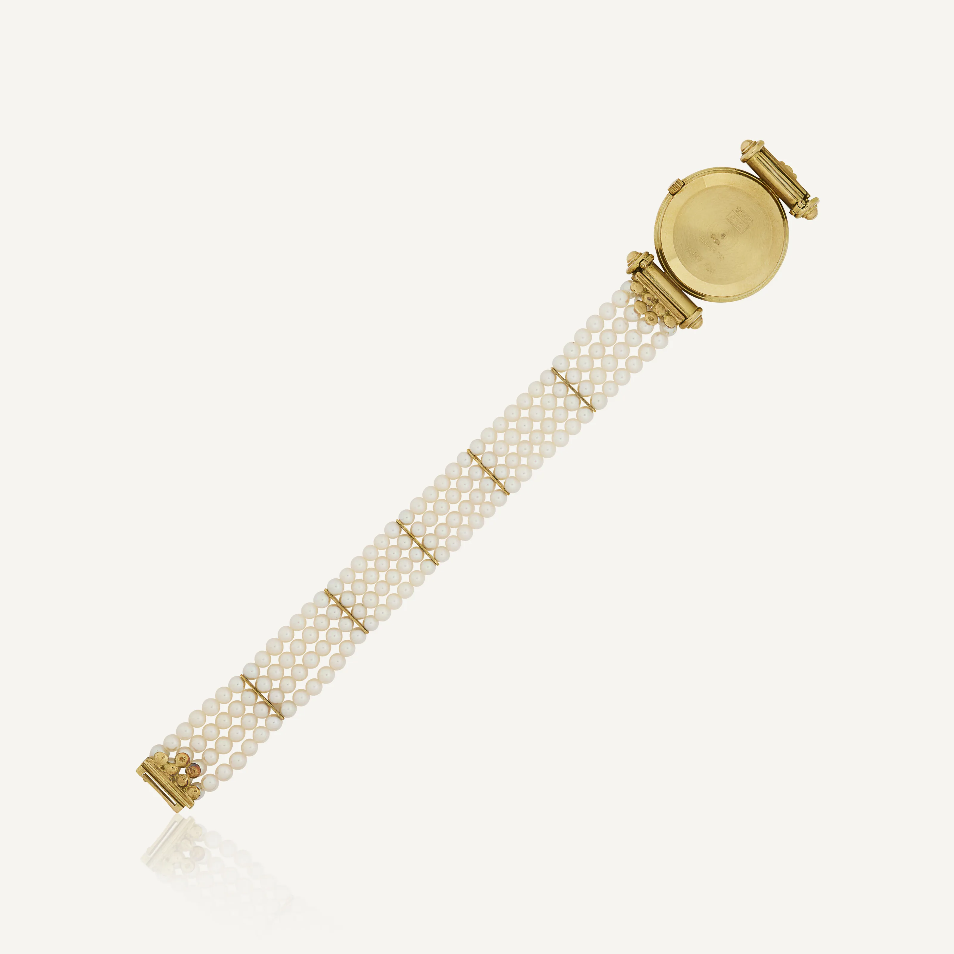 Van Cleef & Arpels 20mm Yellow gold and Diamond Mother-of-pearl 2