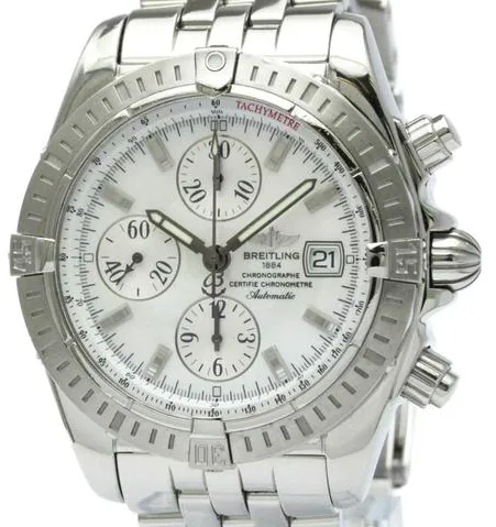 Breitling Chronomat Evolution A13356 44mm Stainless steel White