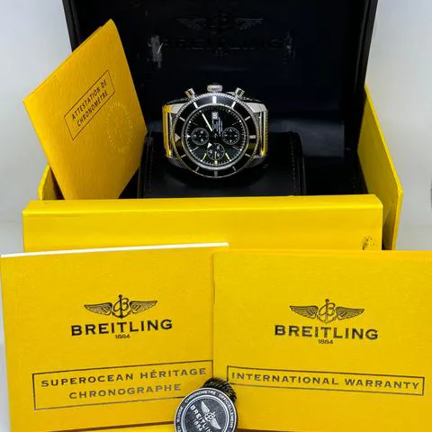 Breitling Superocean Heritage Chronograph A13320 46mm Stainless steel Black