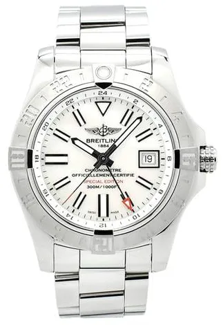 Breitling Avenger A32390 43mm Stainless steel Mother-of-pearl