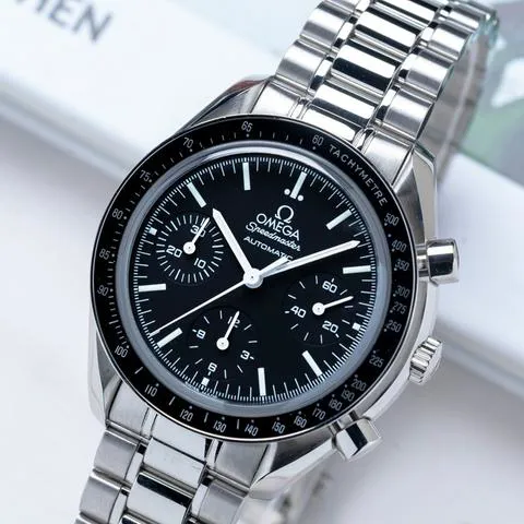 Omega Speedmaster Reduced 3539.50.00 39mm Stainless steel Black