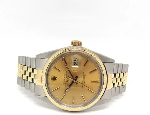 Rolex Datejust 36 16013 36mm Yellow gold and stainless steel Gold 1