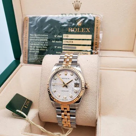 Rolex Datejust 31 178273 31mm Yellow gold and Stainless steel Silver 1