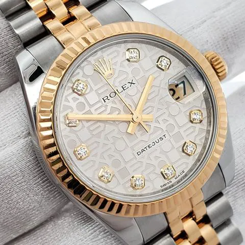 Rolex Datejust 31 178273 31mm Yellow gold and Stainless steel Silver 2