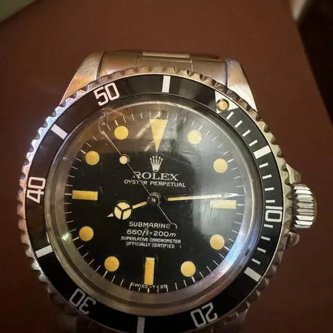 Rolex Submariner (No Date) 5512 40mm Stainless steel Black 1