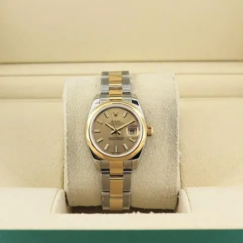 Rolex Lady-Datejust 179163 26mm Yellow gold and stainless steel Champagne