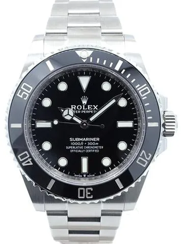 Rolex Submariner 124060LN 41mm Stainless steel Black