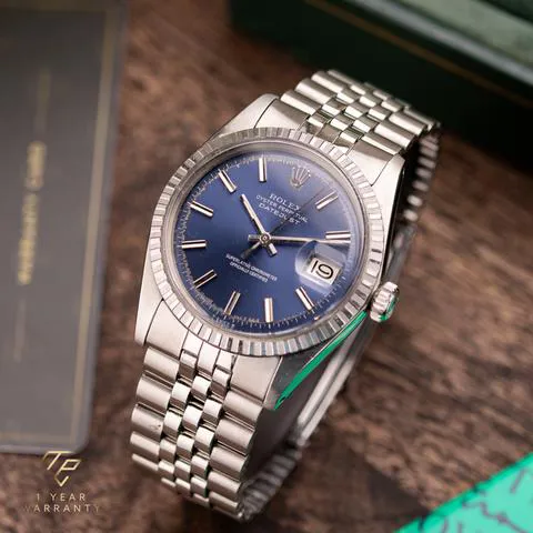 Rolex Datejust 36 1603 36mm Stainless steel Blue 2