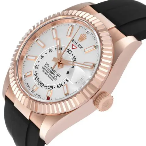 Rolex Sky-Dweller 326235 42mm Rose gold White 9