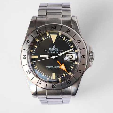 Rolex Explorer II 1655 40mm Stainless steel Black