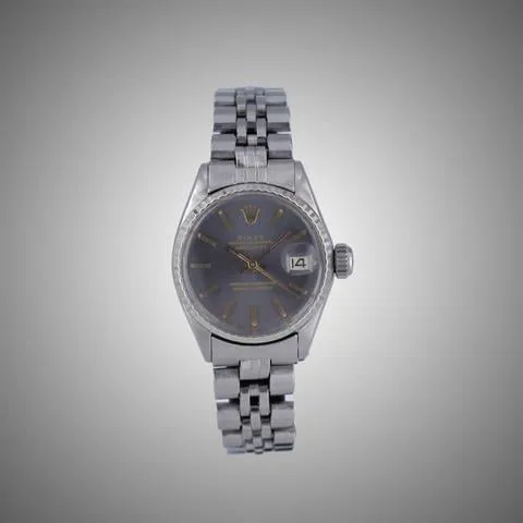 Rolex Oyster Perpetual Lady Date 6517 26mm Stainless steel Gray
